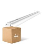 Multipack 4x Noxion Batten Click Reflector V2 LED T8 | Suitable for 2x 150cm LED Tube