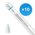 Multipack 10x Philips LED Tube T8 MASTER Value (EM/Mains) High Output 14W 2100lm - 865 Daylight | 120cm - Replaces 36W