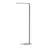 Ledvance LED Floor Stand Light Home Office Grey 43W 5400lm - 840 Cool White | 1500mm - EU Plug