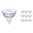Multipack 10x Philips Master Value LED Spot GU5.3 MR16 5.8W 490lm 36D - 940 Cool White | Best Colour Rendering - Dimmable - Replaces 35W