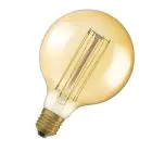 Osram Vintage 1906 LED E27 Globe Filament Gold 125mm 8.8W 806lm - 822 Extra Warm White | Dimmable